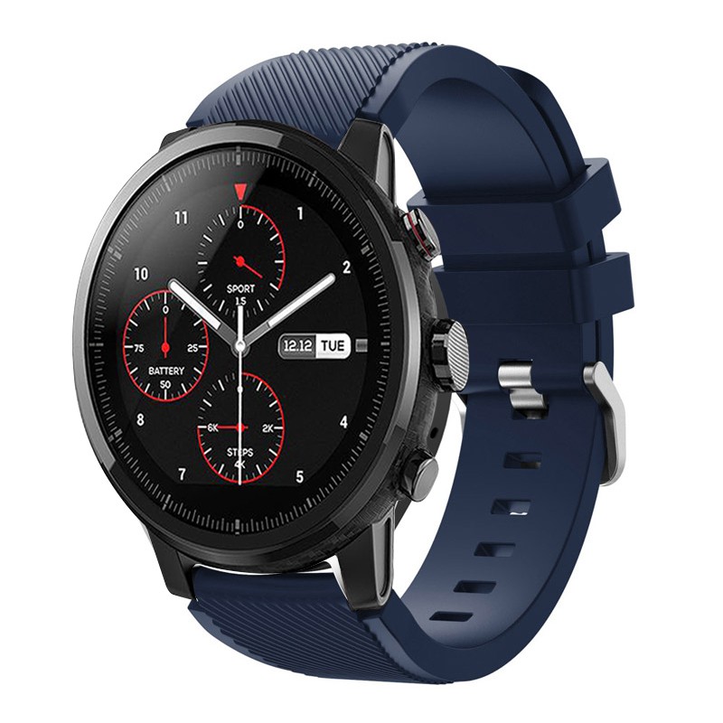 Dây Silicone Thay Thế Cho ĐồNg Hồ Đeo Tay Thông Minh Huami Amazfit Stratos 2 / 2s / 3 Samsung Gear S3 Frontier / Classic 22mm