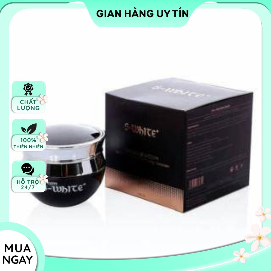 Kem Face Nám S-White Dịu Nhẹ Ban Đêm Tái Tạo Nuôi Dưỡng Làn D