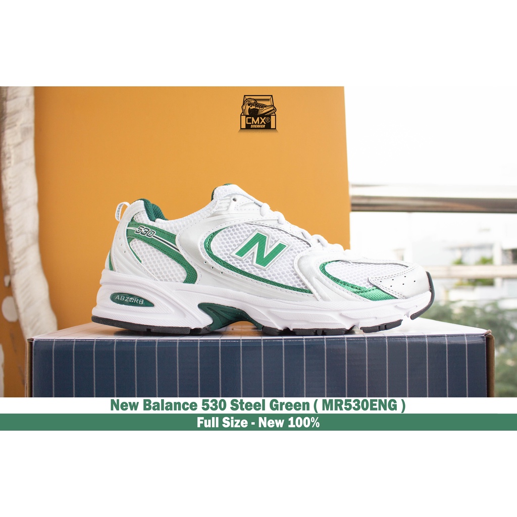 [ HÀNG CHÍNH HÃNG ] Giày New Balance 530 Retro Steel Green ( MR530ENG ) - HÀNG CHÍNH HÃNG 100%