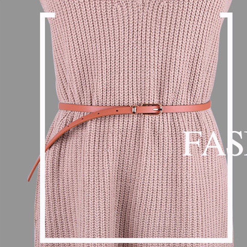 ZARA Thắt Lưng Da Pu Thời Trang Cho Nữ 39