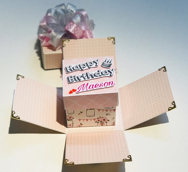 Set explosionbox - hộp ảnh đặc biệt