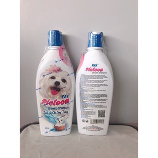 Dầu tắm cho chó lông trắng Plotoon Snowing 300ml