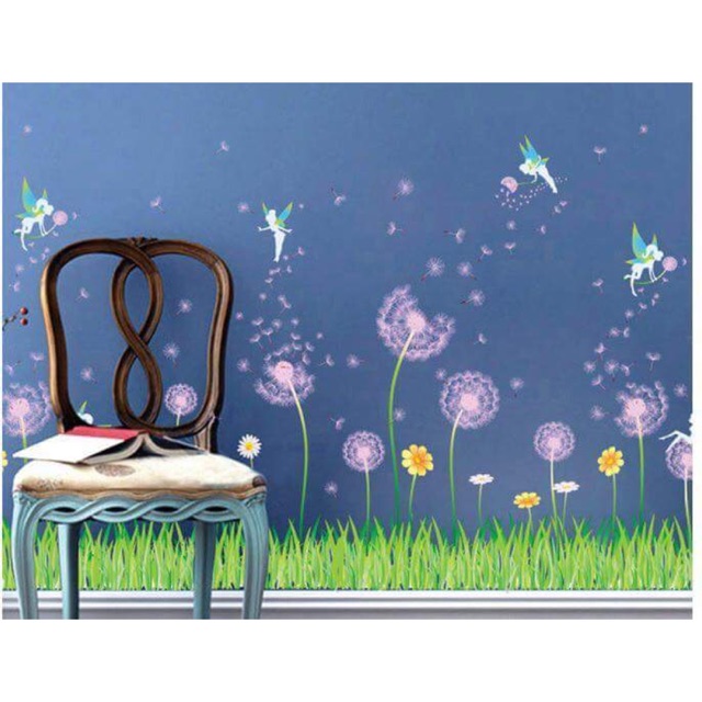 Decal bồ công anh 