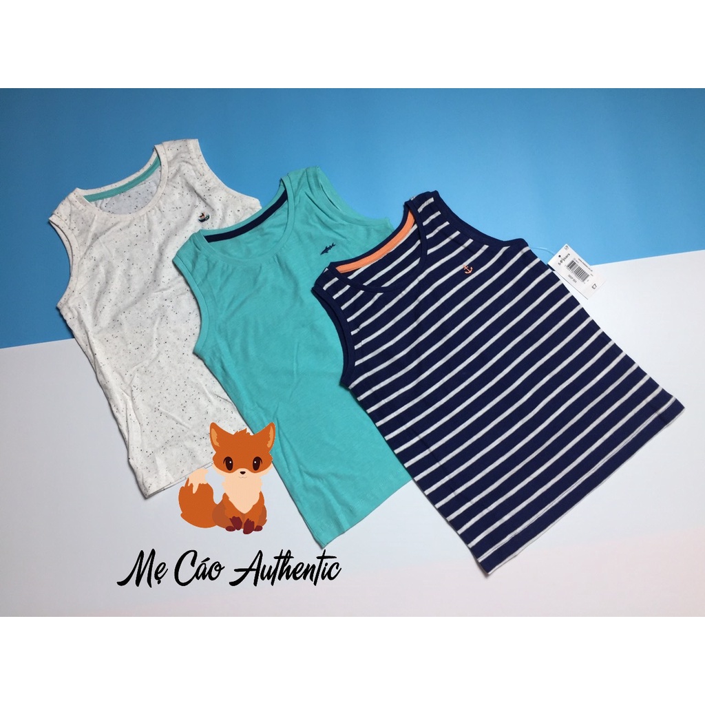 Set 3 áo ba lỗ cho bé trai Matalan