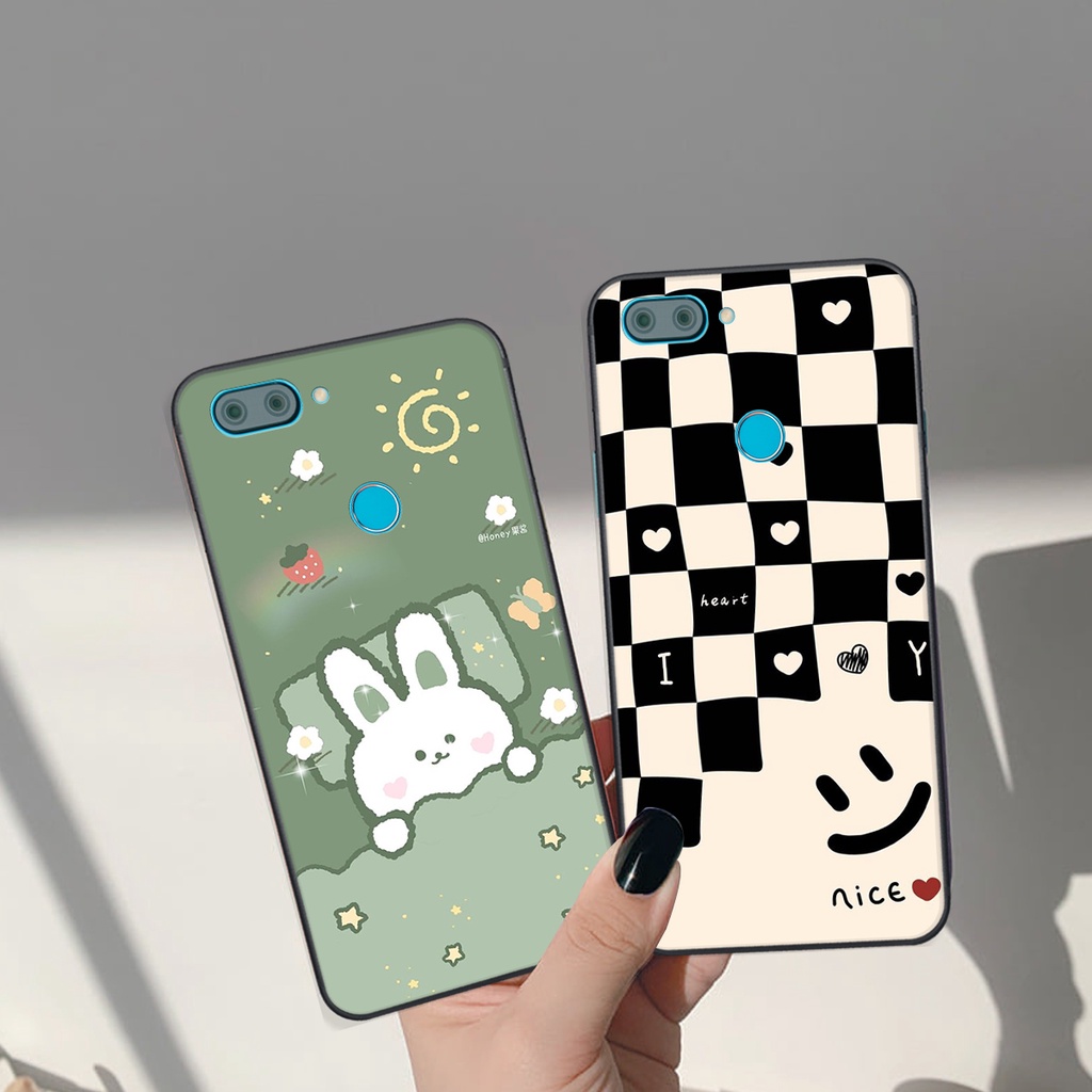 Ốp lưng Xiaomi MI 8 LITE in hình Gấu nâu - hồng, Gấu Be@rick  cực CUTE, DỄ THƯƠNG