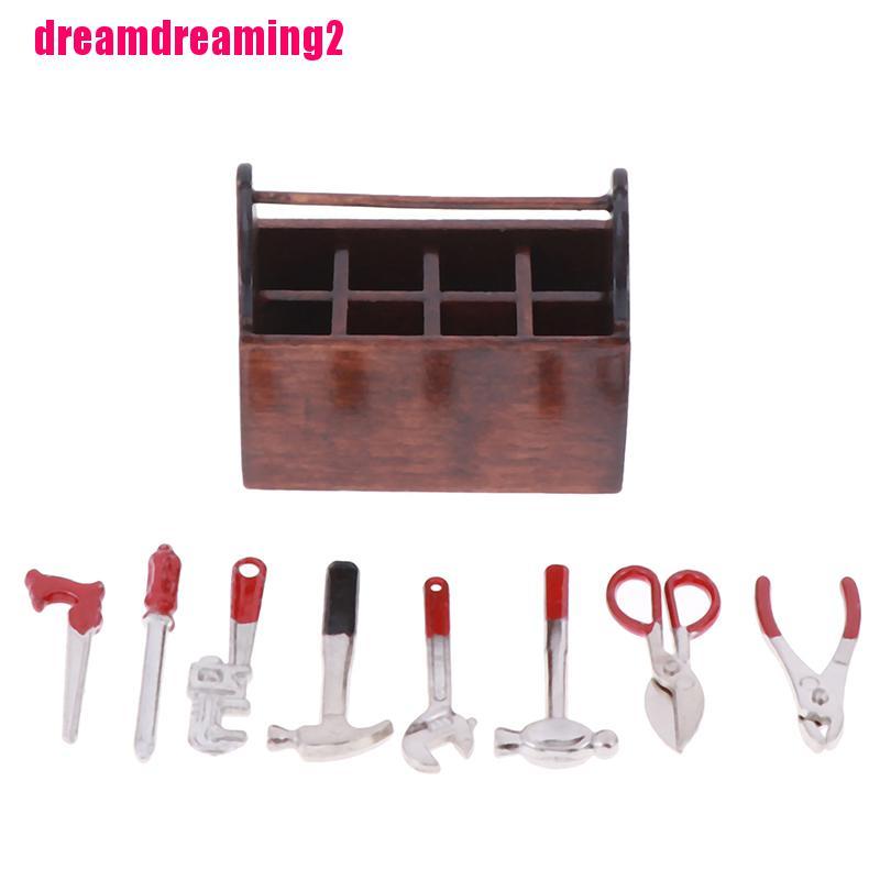 Bộ Dụng Cụ Sửa Chữa Cho Nhà Búp Bê Tỉ Lệ 1: 1