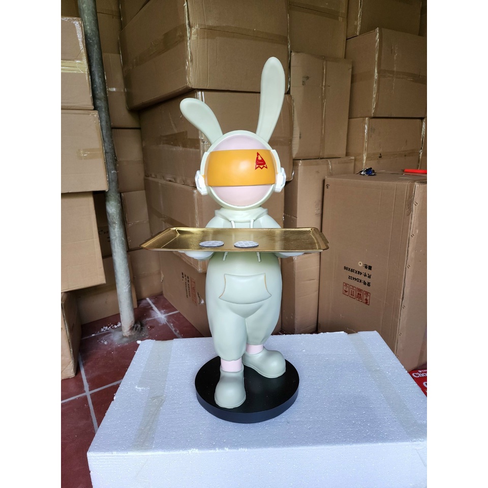 Gấu BearBrick bê đồ trang trí-Mã 5401G -kt 36x35x86cm,kệ ,khay để đồ sang chảnh-decor nhà của,kệ,tủ-quà tặng đẹp GIÁ RẺ