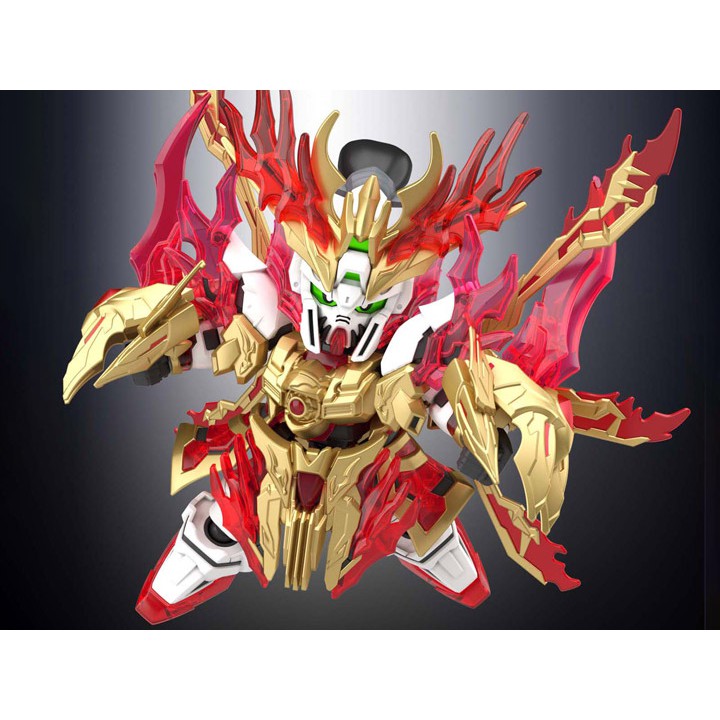 Mô hình Bandai SD Yan Huang Zhang Fei God Gundam (Trương Phi Hoàng Đế)