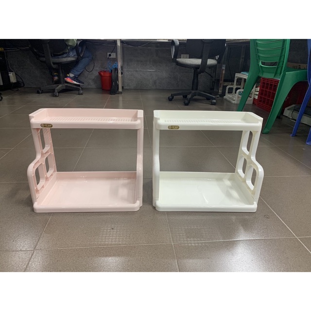 Kệ gia vị chữ H nhựa Việt Nhật (5566), kệ đựng đồ nhà tắm, úp chén bát 2 tầng đa năng tiện ích