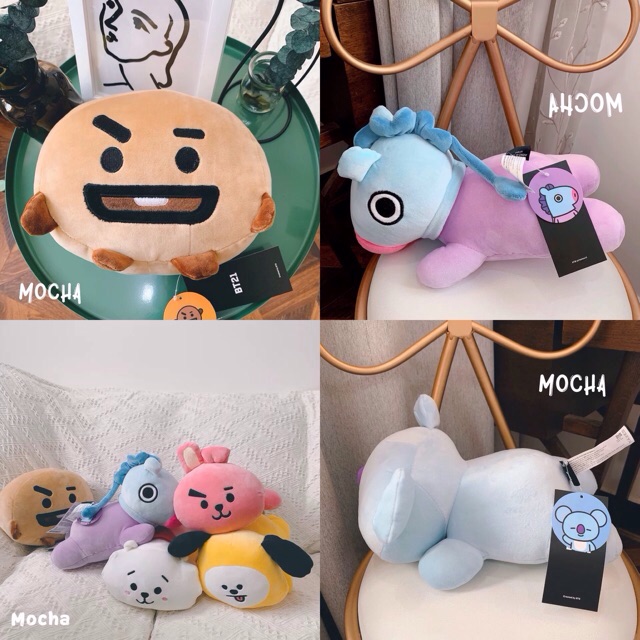 ORDER Gấu bông BTS, Standing doll BT21 - 2 mẫu