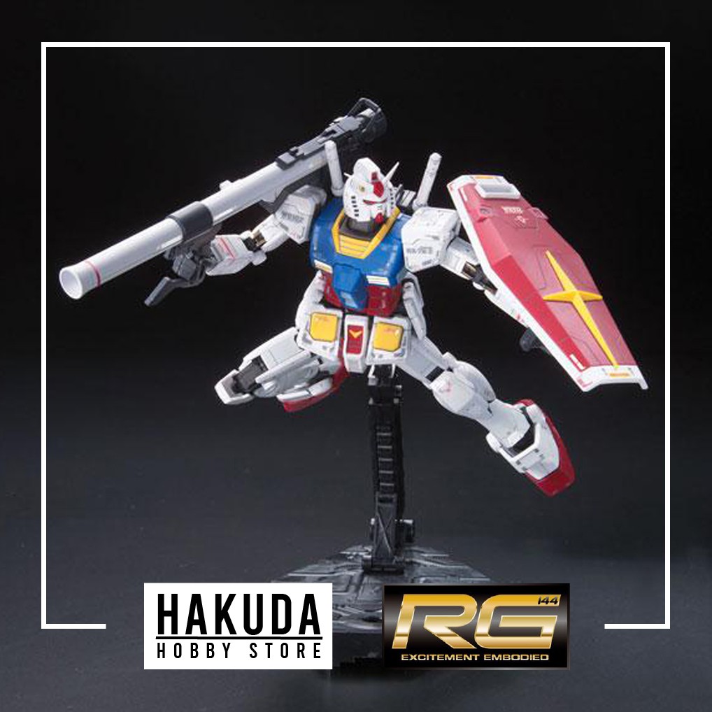 Mô hình RG 01 1/144 RX78 2 RX 78-2 - Chính hãng Bandai Nhật Bản