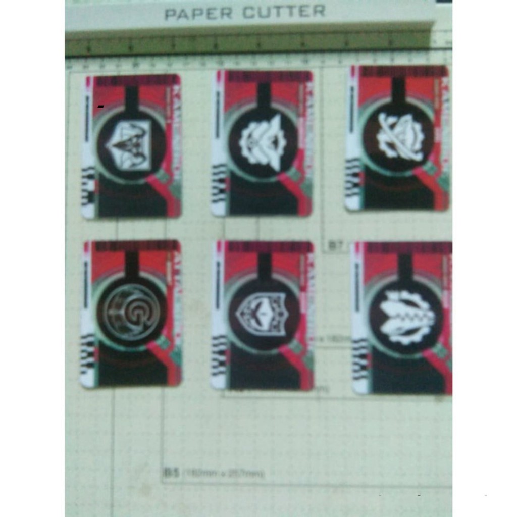 Card Kamen Rider bao gồm :1, Rogue, MadRogue, Evol, Gigant, Baron