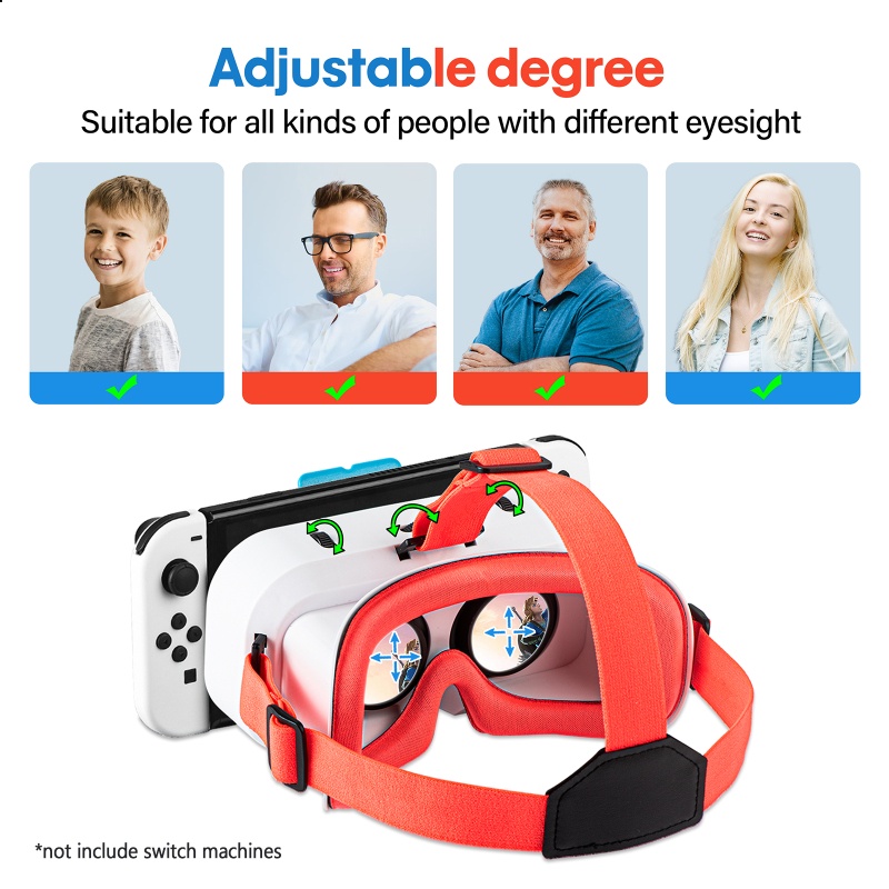 Kính Thực Tế Ảo 3D zzz VR Type-C Cho Switch / NS OLED