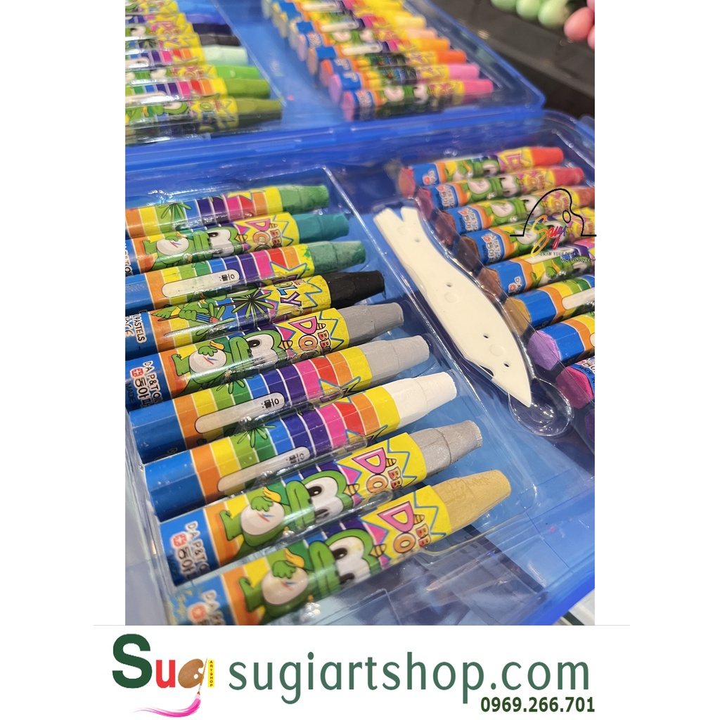 Bút Sáp Dầu 24/ 36/ 48 Màu  Dooly Hàn Quốc -
