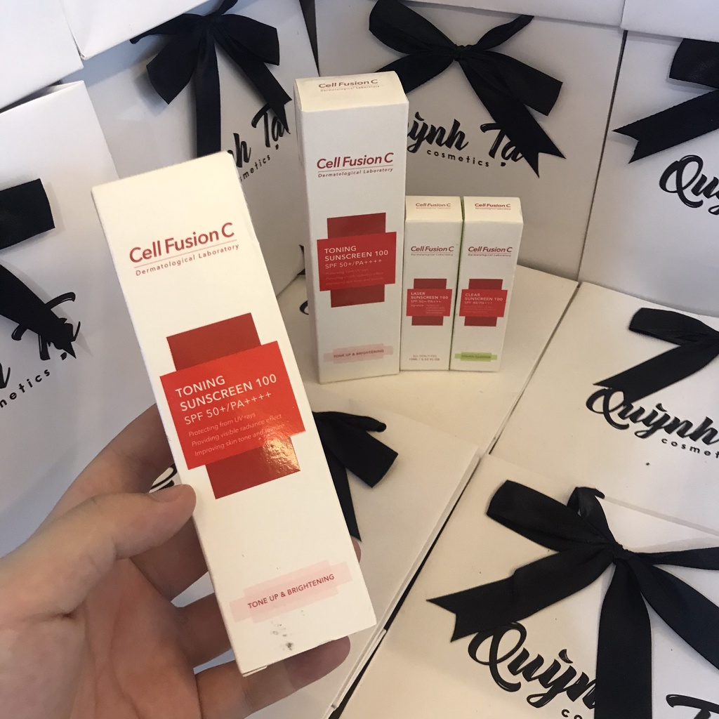 Kem chống nắng 💥Freeship💥 Cell Fushion C nâng tông sáng da SPF50+ SP1 | BigBuy360 - bigbuy360.vn