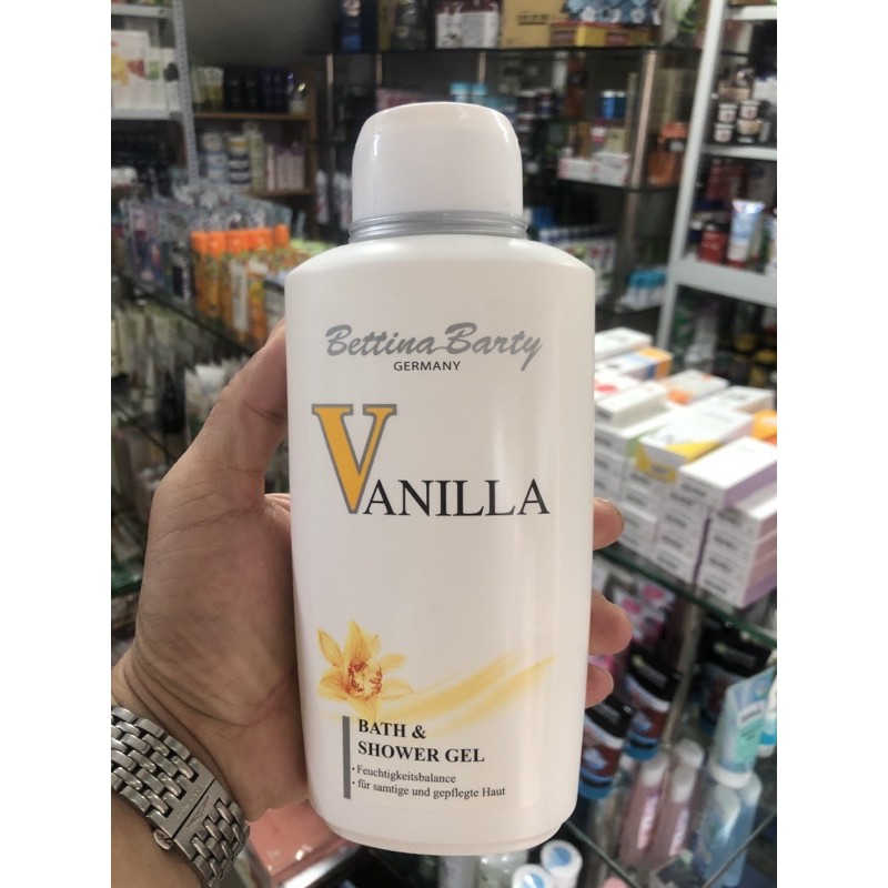 Sữa tắm nước hoa Vanilla của bettina barty 500ml