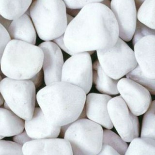 - 2kg sỏi trắng trang trí chậu cây giá tại xưởng hàng cty, loại 1.