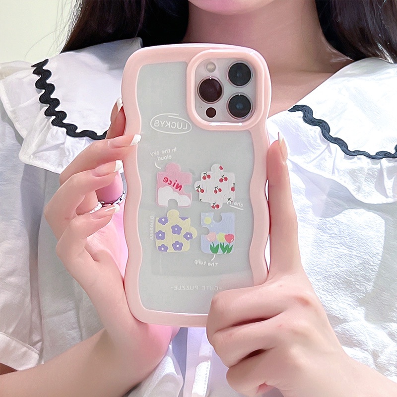 Ốp lưng iphone Phù Hợp Ốp Điện Thoại Acrylic Họa Tiết Ren Sáng Tạo Cho iphone13Pro 12Pro 11 xr Dinuo case