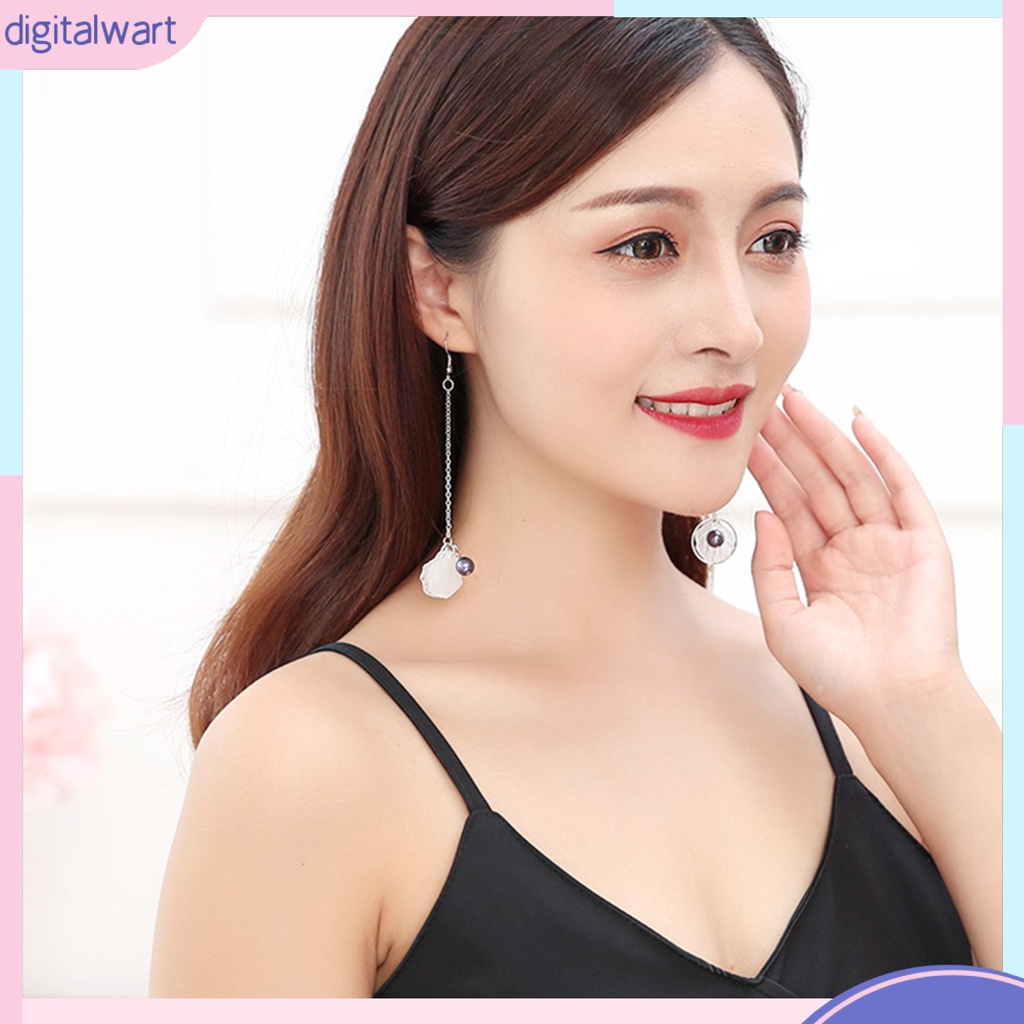 Dgggg Dgg✌❤ 1 Đôi Bông Tai Móc Hình Chuông Hoa Thời Trang Dành Cho Nữ