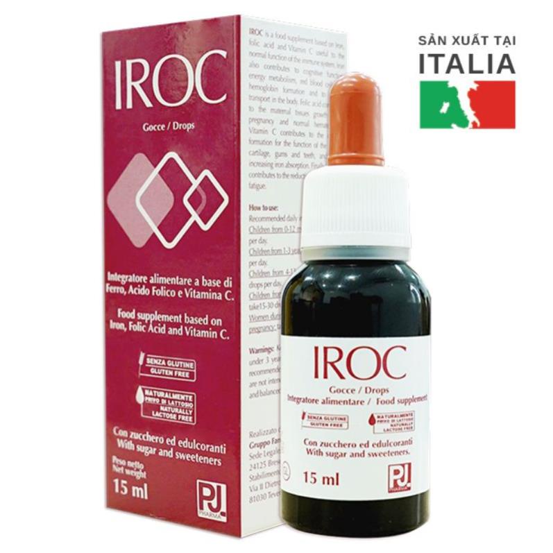 Iroc Bổ Sung Sắt Vitamin C Cho Trẻ Từ 0 Tháng Tuổi