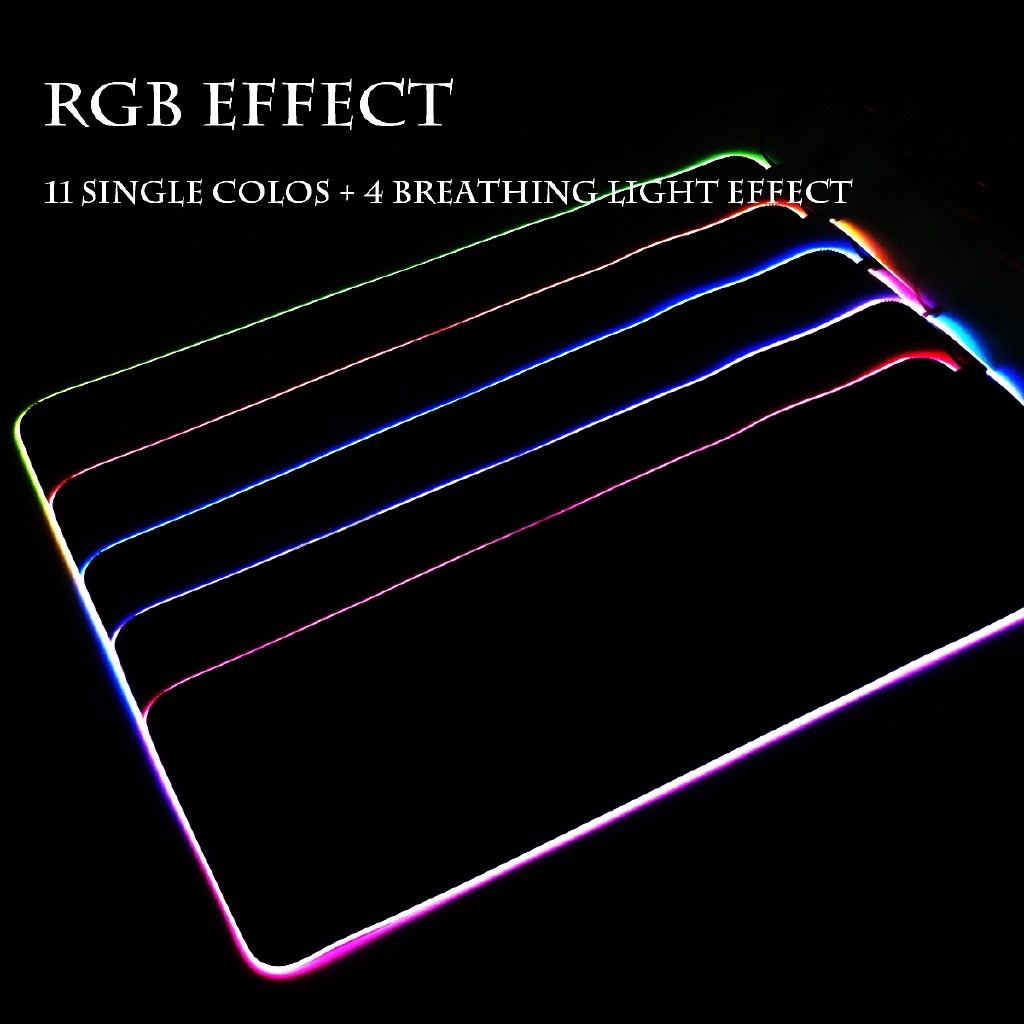 Miếng Lót Chuột Và Bàn Phím Chơi Game 4 Cổng Có Đèn Led