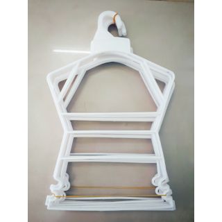 2 Bộ 10 móc treo đầm, móc treo đồ bộ, móc treo quần áo trẻ em - Size lớn