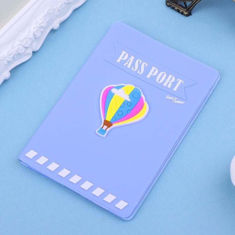 Vỏ Bọc Hộ Chiếu Bằng Silicon Màu Kẹo Ngọt Chống Thấm Nước
