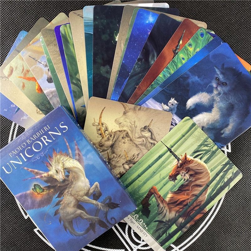 Bài Oracle Barbieri Unicorns Oracle Tặng Đá Thanh Tẩy