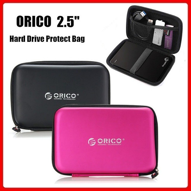 Túi chống sốc bảo vệ ổ cứng 2.5 inch Orico PHB-25- Hàng Chính Hãng BH 12 tháng