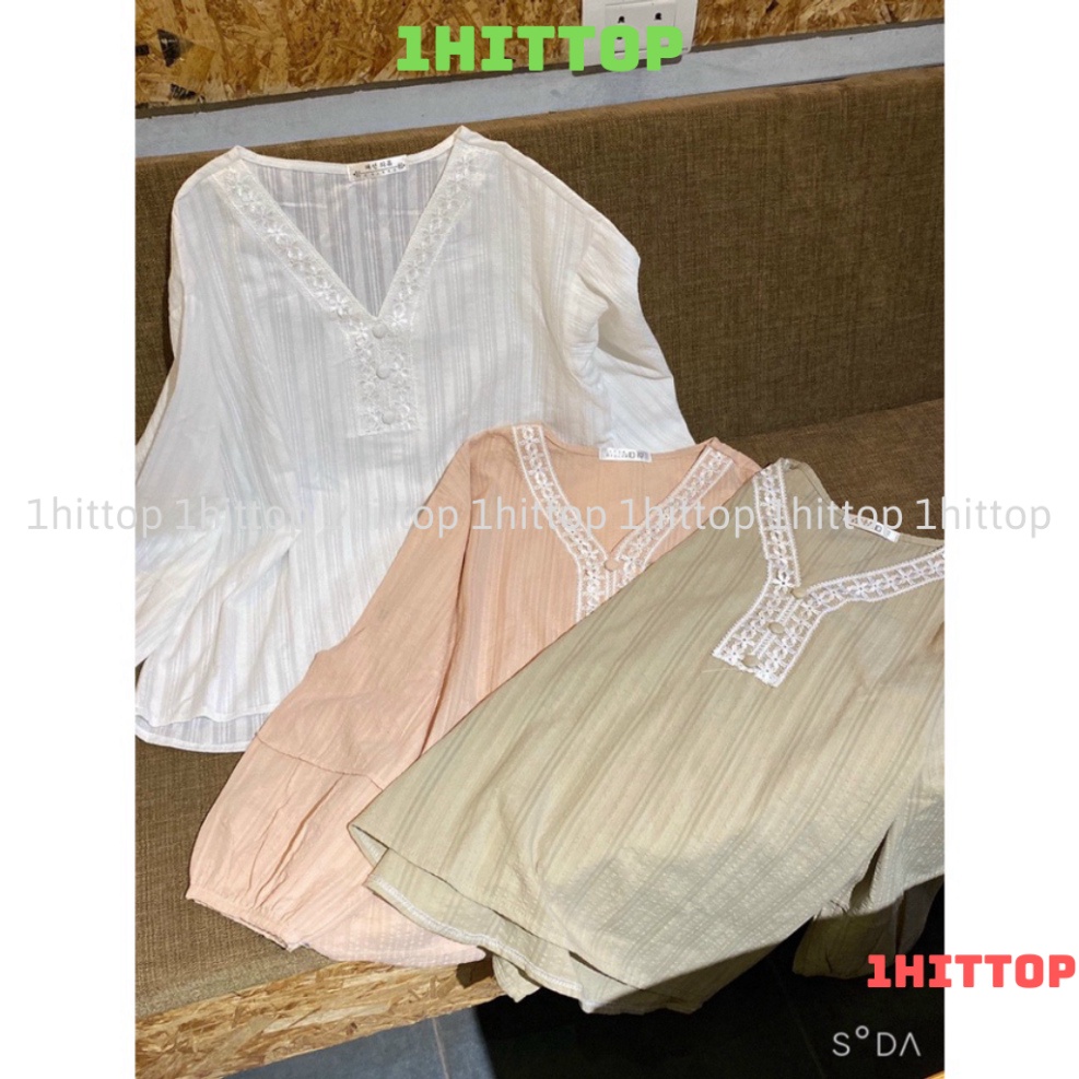 áo babydoll tiểu thư hàng QCCC A502    bb
