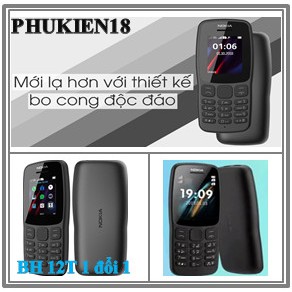 [Mã ELMS5 giảm 7% đơn 300K] Điện thoại nokia 106 (2018) chính hãng mới 100% BH 12T [xả hàng giá vô địch]