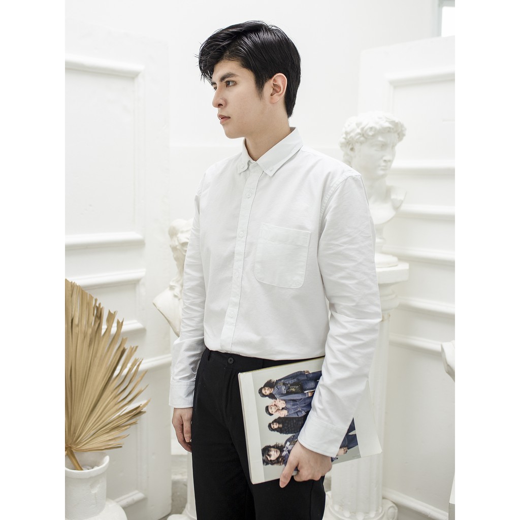 Áo sơ mi nam DOUBLE'D tay dài chất liệu cotton SCSTRANG00 | BigBuy360 - bigbuy360.vn
