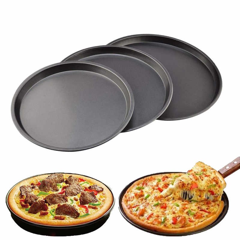 Khuôn Pizza Chống Dính kích thước tràn viền 23.4cm - 26m cao 1.5cm, Khách đặt hàng nhớ xem kích thước mô tả trê ảnh nha