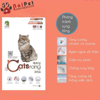 Thức ăn Hạt Cho Mèo Mọi Lứa Tuổi Catsrang Hàn Quốc 400g