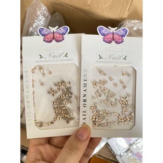 Đá Khối Trái Tim Mini Gắn Móng