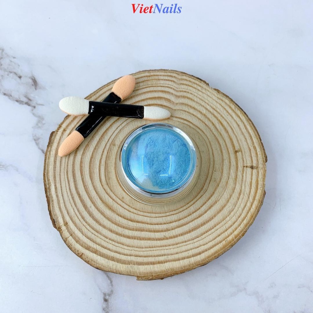 Set 6 Hũ Tráng Gương Ánh Nhũ Trang Trí Nail