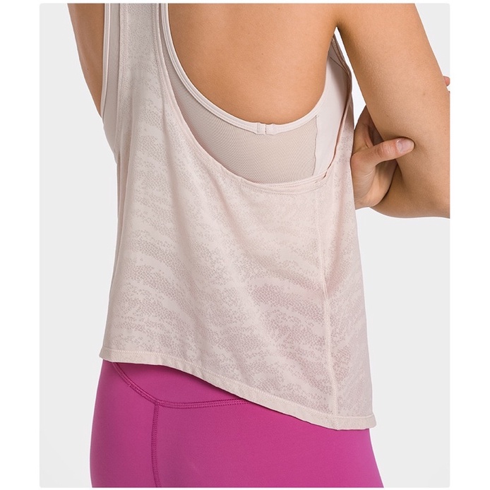 Áo Tank Liền Bra 2-in-1 Mẫu Lulu Mới Hè 2023 DT163