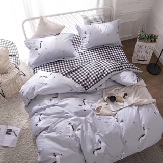 Set chăn ga gối cotton Hàn Quốc