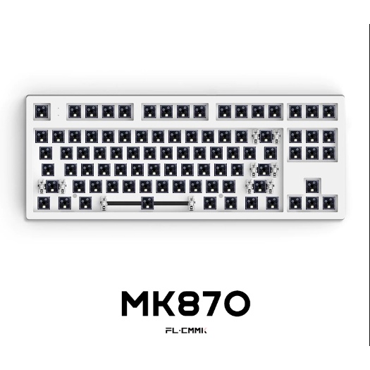 [HÀNG SẴN] - Kit bàn phím cơ Custom - FL-Esports MK870 3 Mode (Type-C, Bluetooth, 2.4G) (Mạch xuôi)