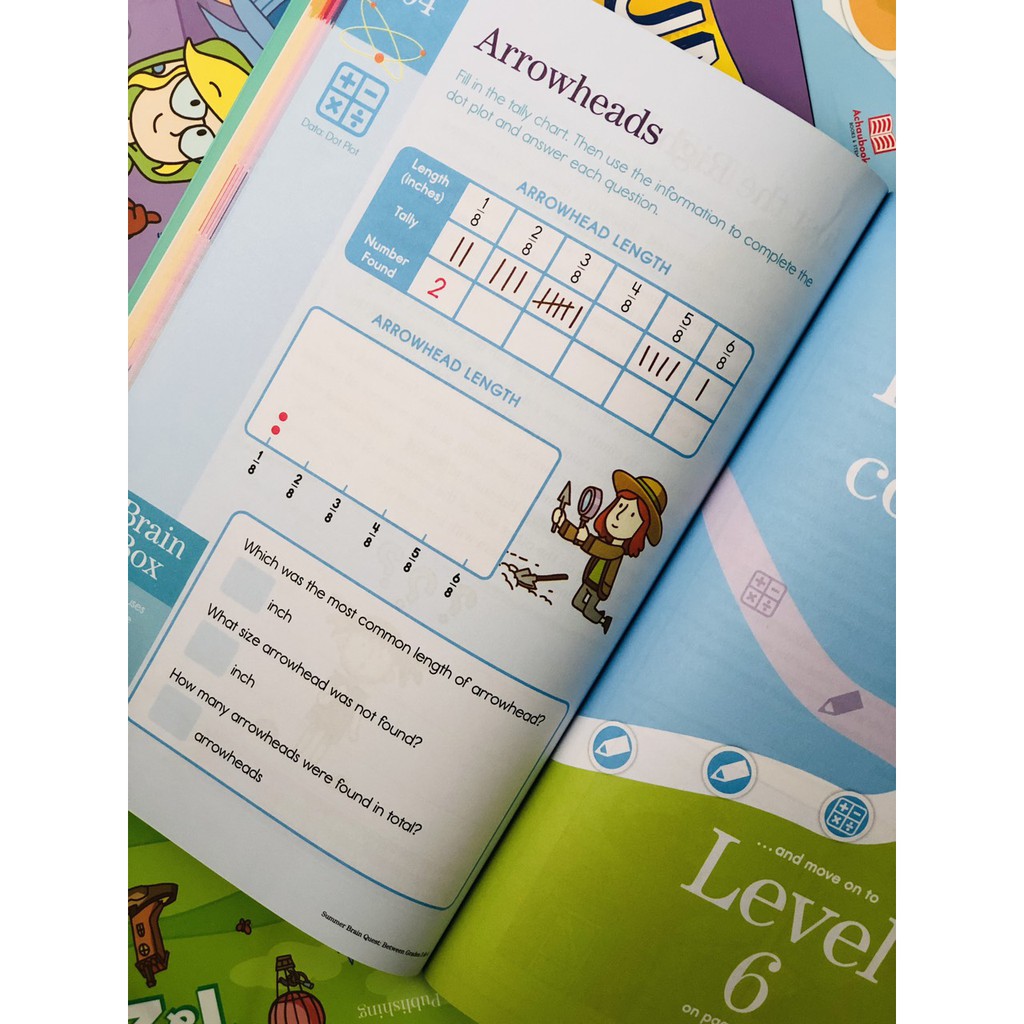 Sách - summer brain quest grade 3&4