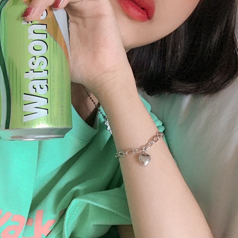 Vòng Đeo Tay Dây Xích Mặt Trái Tim Ma Thuật Phong Cách Hàn Quốc 789 | BigBuy360 - bigbuy360.vn