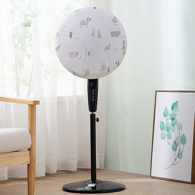 Lưới an toàn bọc quạt cho bé khỏi chấn thương họa tiết ngộ nghĩnh