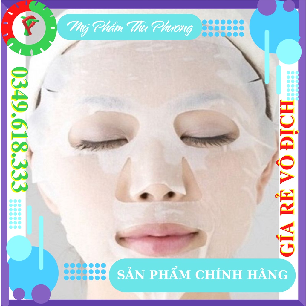 5 Mặt nạ dưỡng da Collagen Mỹ phẩm thiên nhiên chăm sóc da chính hãng Hàn Quốc 3W Clinic Fresh Collagen mask sheet