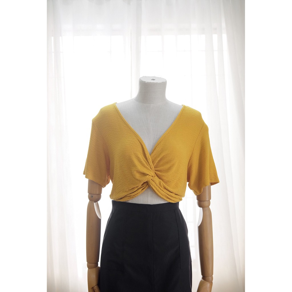 Ceci Cela - Áo Twist 0820 Vải Gân