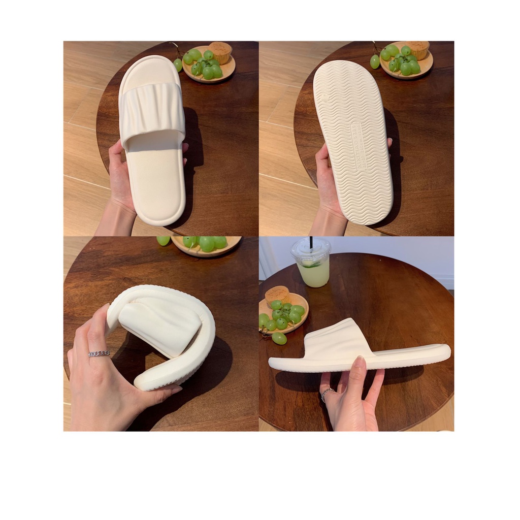 Dép Sandal Đi Trong Nhà Tắm Đế Mềm Khử Mùi Thời Trang Dành Cho Nữ