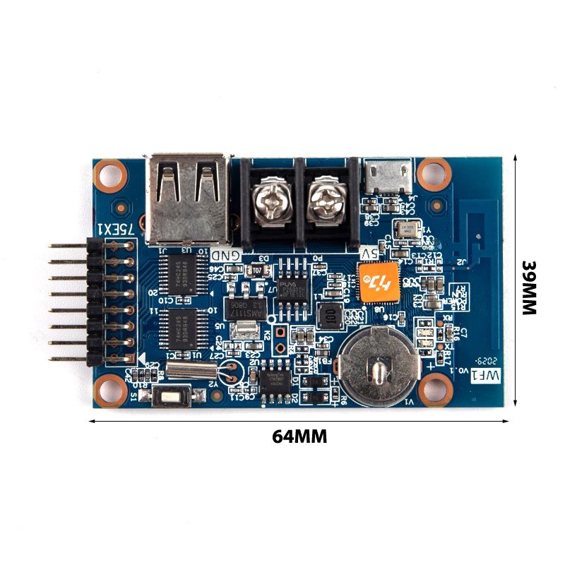 ### Bộ Điều Khiển Đèn Led Nhiều Màu Sắc Matrix WF1 P3 P4 P5 P10