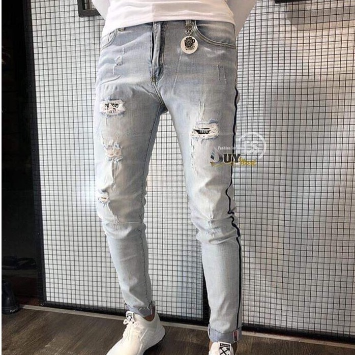[FREESHIP]Quần jean nam viền rách hot 1993_FASHIONNEWW