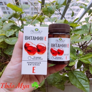 [RẺ VÔ ĐỊCH] Vitamin E - Vitamin A+E Đỏ Nga Chính Hãng Mẫu Mới