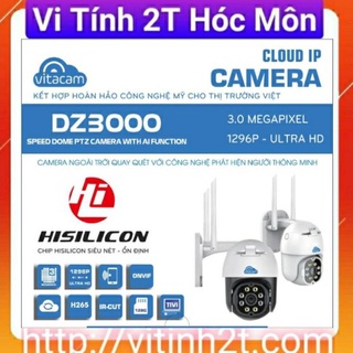 Mua Camera PTZ VITACAM DZ3000 - 3.0Mpx độ phân giải 1296P Ultra HD siêu nét