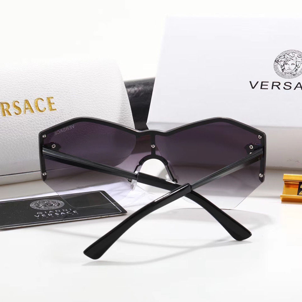 (Hàng Mới Về) Kính Mát Versace Chống Tia Uv 400 Chống Ánh Sáng Xanh Cho Nữ